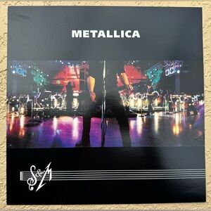 Metallica: S&M (Symphony & Metallica) 2-Sided 12 X 12 Promo Poster 1999 in VGC